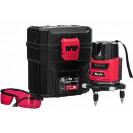 Уровень лазерный CRX-30R, 30м, красный луч, 3ААА, 5/8