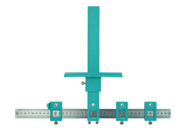 Линейка многофункциональная 4 глазка Sturm!