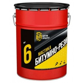 Мастика резинобитумная 20кг (№6) БитумПродукт