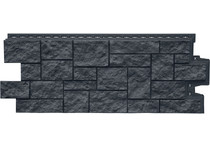 Фасадная панель Grand Line Колотый камень Стандарт/Classic графит