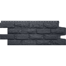 Фасадная панель Grand Line Колотый камень Стандарт/Classic графит