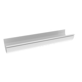 Желоб водосточный 125 мм, 3 м п., белый, RAL 9003, 125/80 SMARTLINE PVC
