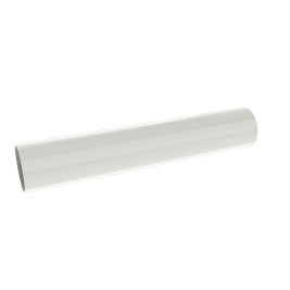 Труба водосточная 3 м п., белый, RAL 9003, 125/80 SMARTLINE PVC