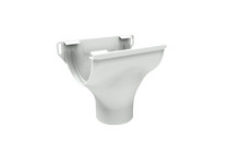 Воронка желоба, белый, RAL 9003, 125/80 SMARTLINE PVC