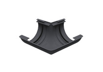Угол желоба внутренний 135°, серый графит, RAL 7024, 125/80 SMARTLINE PVC