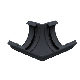 Угол желоба внешний 135°, серый графит, RAL 7024, 125/80 SMARTLINE PVC
