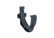 Кронштейн желоба, серый графит, RAL 7024, 125/80 SMARTLINE PVC