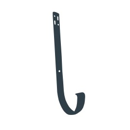 Кронштейн желоба усиленный, серый графит, RAL 7024, 125/80 SMARTLINE PVC