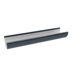 Желоб водосточный 125 мм, 3 м п., серый графит, RAL 7024, 125/80 SMARTLINE PVC