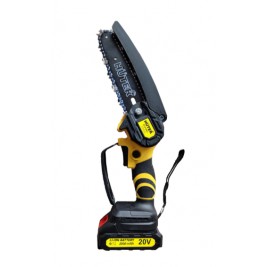 Аккумуляторная цепная пила ELS-20-Li-2K 20V, шина 15см, 2х2Ач, кейс Huter