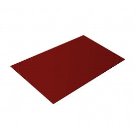 Плоский лист с плёнкой PE RAL 3011 2м*1,25м 0,4