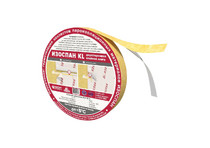 Лента двусторонняя для склейки гидро-пароизоляции 15мм*50м Изоспан KL