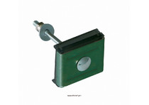 Крепление антивандальное (скоба и болт М6*25) RAL 6005