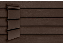 Сайдинг Архитектурный планкен Grand Line 3,0м Acryl темный дуб