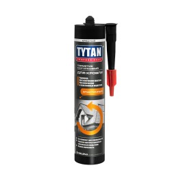 Герметик для кровли каучуковый красный 310мл TYTAN Professional