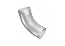 Колено 60 град Optima 90мм RAL 9003