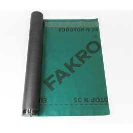 Гидроизоляционная мембрана EUROTOP N35DT 75 м2 (две встроенные клеевые полосы)