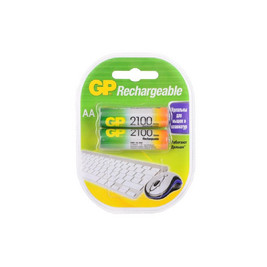 Аккумулятор GP 210AAHC-2DECRC2 20/200  акк АА HR6 2100мАч (Цена за 1шт. в блистере 2 шт.)