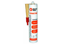 Герметик силиконовый универсальный, бежевый,  290мл, PROFIMASTER MASTERTEKS