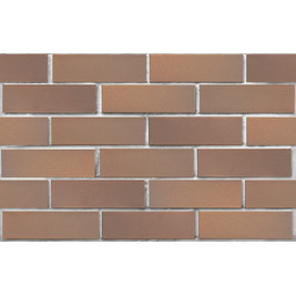 Клинкер фасадный светло-коричневый ФЛЭШ Прага гладкий 0,71 НФ М-300 480шт/под