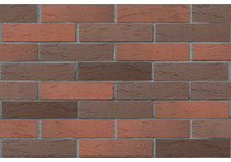 Кирпич керамический лицевой пустотелый одинарный Красный Рустик флэш М-175 (ЛСР)  480шт/под