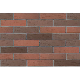 Кирпич керамический лицевой пустотелый одинарный Красный Рустик флэш М-175 (ЛСР)  480шт/под