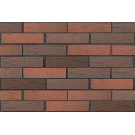 Кирпич керамический лицевой пустотелый одинарный Красный Рустик флэш М-175 (ЛСР)  480шт/под