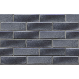 Клинкер фасадный черно-серебристый 