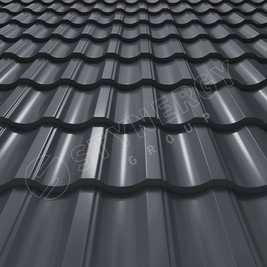 Металлочерепица Garda CORUNDUM50® RAL 7024 0.50