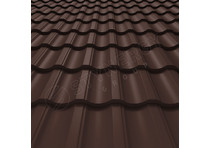 Металлочерепица Garda Стальной Кашемир® матовый RAL 8017 0.50