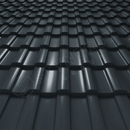 Металлочерепица Stella CORUNDUM50® RAL 7016 0.50