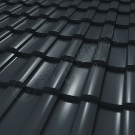Металлочерепица Stella CORUNDUM50® RAL 7016 0.50