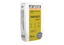 Кладочный раствор PERFEKTA Линкер Стандарт, антрацитовый, мешок 25кг (48шт/под)