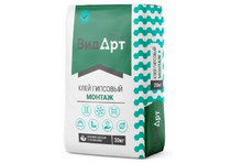 Клей монтажный гипсовый ВидАрт Монтаж (30кг) 45шт/под