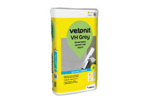 Шпаклевка цементная влагостойкая финишная серая Vetonit VH Grey 20кг (54шт/под)