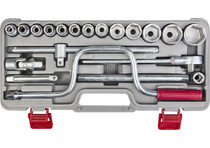 Набор торцевых головок,1/2,15 предметов пластик.кейс НИЗ
