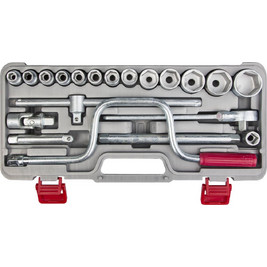 Набор торцевых головок,1/2,15 предметов пластик.кейс НИЗ