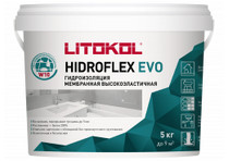 Гидроизоляция готовая полимерная (мастика)  LITOKOL HIDROFLEX 17кг