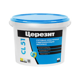 Гидроизоляция эластичная полимерная (мастика) ЦЕРЕЗИТ CL 51 5 кг