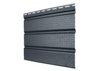 Софит акриловый T4 полностью перфорированный GL 3,0 графит