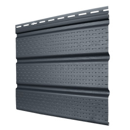 Софит акриловый T4 полностью перфорированный GL 3,0 графит