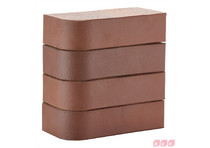 Кирпич лицевой полнотелый Коричневый R-60 радиусный М-400 F-50_Б (256шт/под)