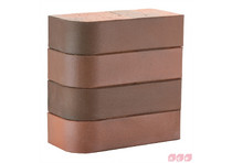 Кирпич лицевой полнотелый Красный флэш R-60 радиусный М-400 F-50_Б (256шт/под)