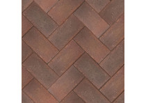 Клинкер тротуарный красный флэш 