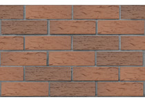 Кирпич керамический лицевой одинарный М-175 Светло-коричневый флэш рустик  (ЛСР)  480шт/под