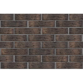 Кирпич керамический лицевой одинарный М-175 Графитовый рустик с посыпкой (ЛСР) 480шт/под