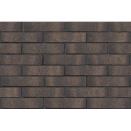 Кирпич керамический лицевой одинарный М-175 Графитовый гладкий с посыпкой (ЛСР) 480шт/под