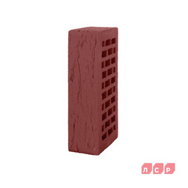 Кирпич керамический лицевой одинарный М-175 Винный рустик (ЛСР) 480шт/под