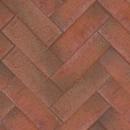 Брусчатка тёмно-красная флэш 