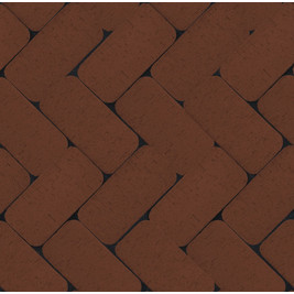 Брусчатка тёмно-красная 